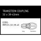 Marley Philmac Transition Coupling 32 x 39-43mm - MM331.32.39.43